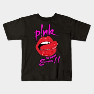 female rock singer Kids T-Shirt